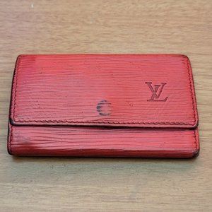 Louis Vuitton Epi Key Holder/Wallet #1598***